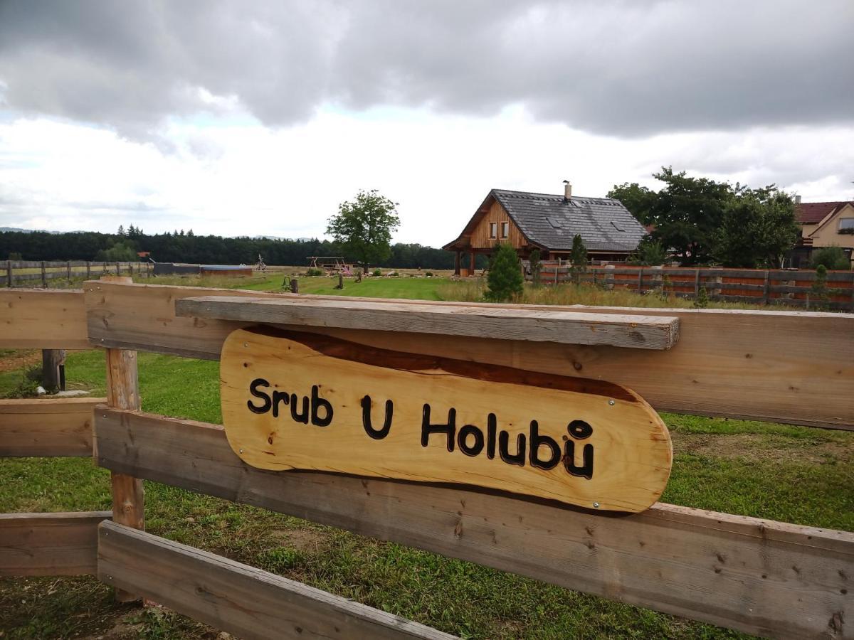 Wellness Srub U Holubu Villa Malsice Ngoại thất bức ảnh