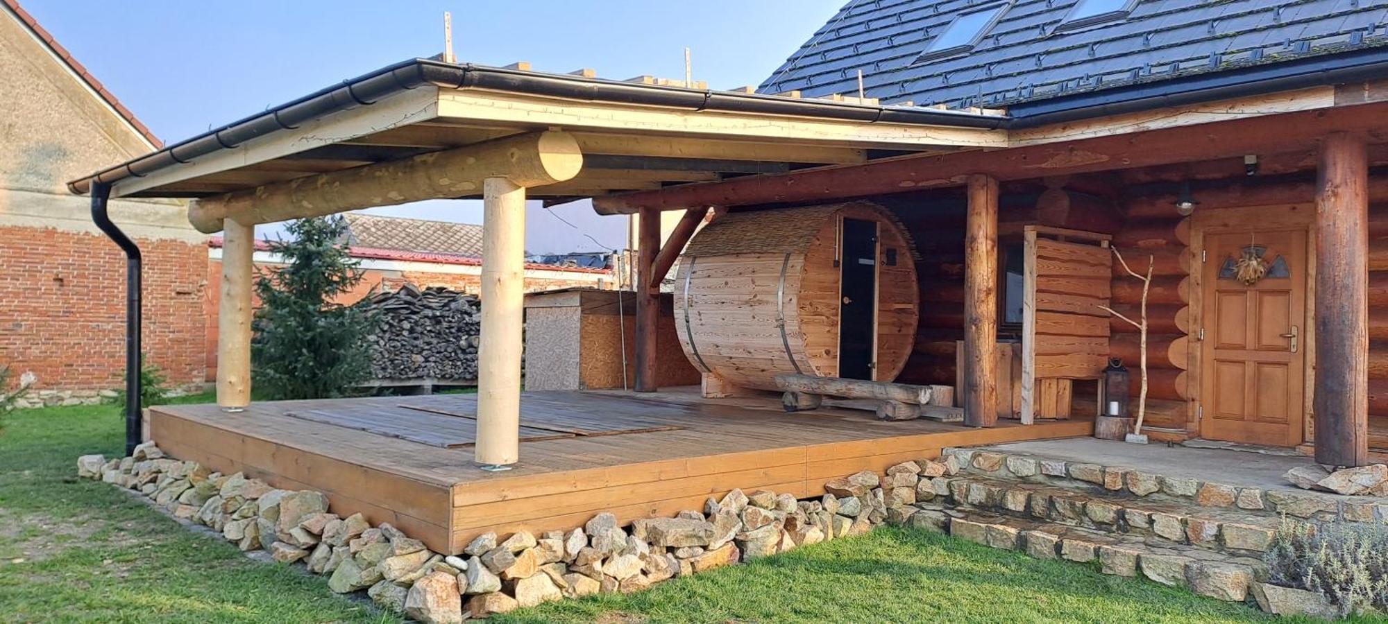Wellness Srub U Holubu Villa Malsice Ngoại thất bức ảnh